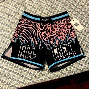 Kill Crew Fight Shorts Size Small